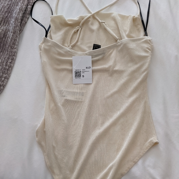 Forever 21 cowl neck body suit - Picture 2 of 3